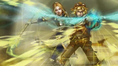 Lux & Ezreal LoLWallpapers