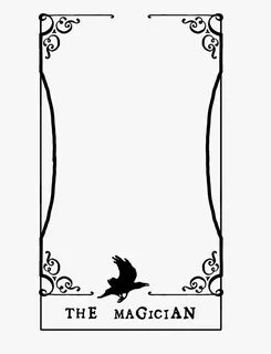 Tarot Blank Card Template - Tarot Card Template Png, Transpa