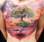 Flying tree tattoo by Steve Butcher Post 12969