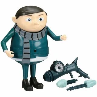 Despicable Me Deluxe Action Figure Gru with Freeze Ray Toy F