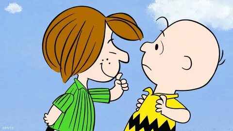 PEANUTS Twitterissä: "Could this be love? Charlie Brown and 