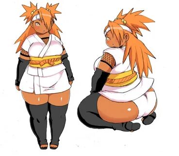 Safebooru - 1girl akimichi chouchou ass black legwear boruto