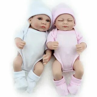 10" Mini Toddler Hand Reborn Baby Doll Realistic Silicone Tw