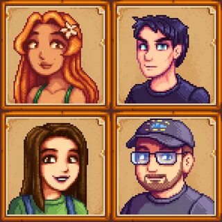 Stardew Valley Pixel Portraits 2 Behance