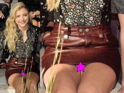 Chloe Moretz ass crack UpskirtSTARS
