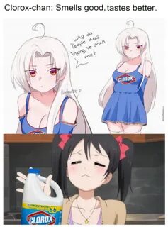 Depressed Boi Waifu Clorox-chan Know Your Meme