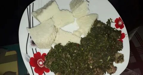 Ugali nyama-spinach #localfoodcontest_mombasa Recipe by Rose