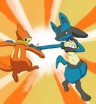 Lucario Evolution Level : Lucario and Riolu by mmishee on De
