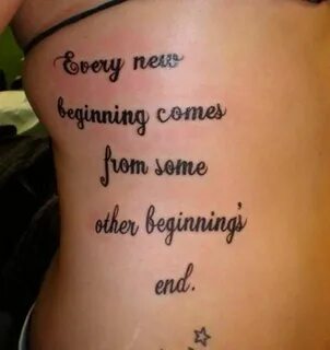 Meaningful Tattoo Quotes for Women On Rib Wrist tattoos word