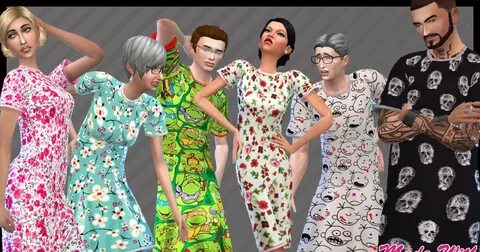 My Sims 4 Blog: Hospital Gowns for Males & Females by SegerS
