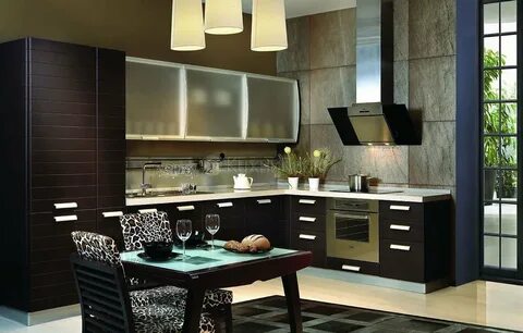 Красивый дизайн кухонь в стиле модерн (61 фото)