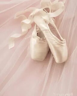 Pink Ballet Shoes Poster by Diane Diederich in 2022 Pink bal