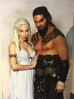 Maja and Ben from Defcon Unlimited as Khal Drogo ans Daenery