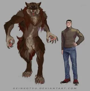 C Werewolf Design for Ykran by https://www.deviantart.com/ge