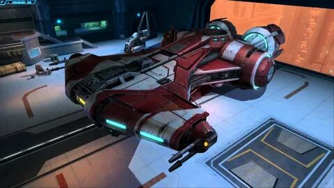 SWTOR Corellian Defender - Class Light Corvette - YouTube