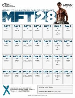 Bodybuilding.com - MFT28: Greg Plitt's 4-Week Military Fitne