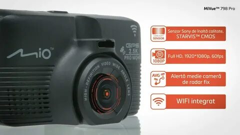 Mio MiVue ™ 798 Pro Dash Camera (RO)