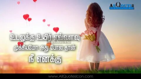 Beautiful Tamil Love Romantic Quotes Whatsapp Status - Girl 