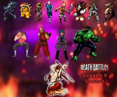 DEATH BATTLE! Season 3 Losers by Mugen-SenseiStudios on Devi