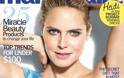 Heidi Klum Still Hot For Marie Claire story words pics