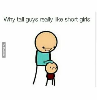 Why guys like tall girls 😉 - 9GAG