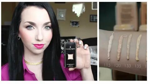 Illamasqua Rich Liquid Foundation 115 FIRST IMPRESSION! that