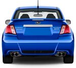 Car Clipart Back View - 2014 Subaru Wrx Rear - (2048x1360) P
