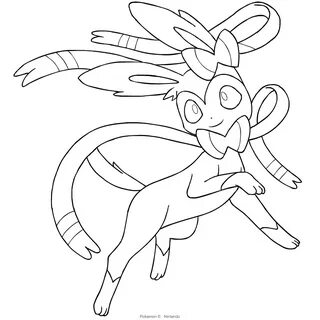 Pokemon Coloring Pages Sylveon Mclarenweightliftingenquiry