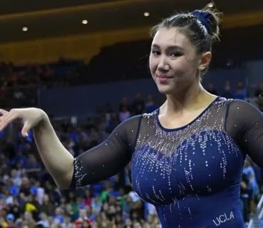 Big tit gymnast.