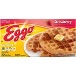 UPC 038000403408 - Eggo - Waffles - Strawberry 12.30 oz upci