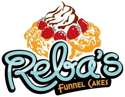 Reba's Funnel Cakes Food Truck - Funnel Cake - (500x390) Png