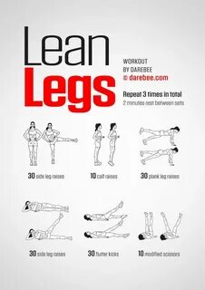 Lean Legs Workout# lean #legs #workout Lean leg workout, Leg