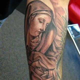 Virgin Mary Tattoos - 35 Inspirational Collections Design Pr