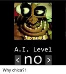 A I Level Why Chica?! FNAF - Five Nights at Freddy's Meme on