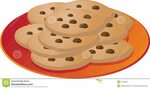 Cookie clipart plate cookie - Pencil and in color cookie cli
