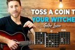 The Witcher - Toss A Coin To Your Witcher EASY Guitar Tutori