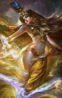 Rongrong Wang Fantasy art, Egyptian art, Fantasy