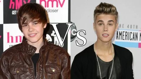 2010 Justin VS. 2012 Justin Justin young, Favorite celebriti