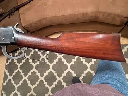 1924 Winchester model 94 carbine with crescent buttplate Win