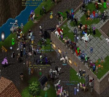 West Britain Bank Snowball fight Ultima Online Forever - Ult