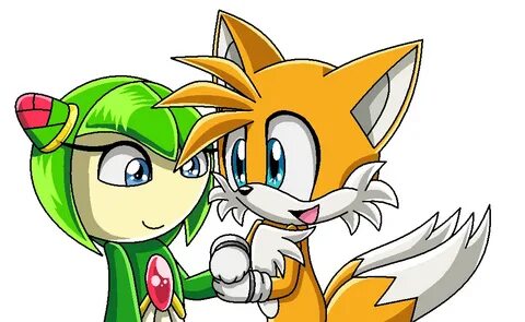Cosmo Kiss Tails / tails and cosmo kiss by vidiogamefreak on