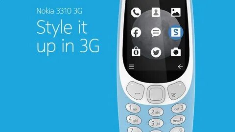 Nokia 3310 : la version 3G bientôt disponible - YouTube