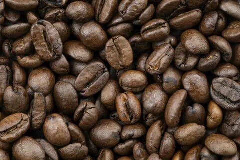 Roasted aromatic coffee beans close-up Desktop wallpapers 1920x1080