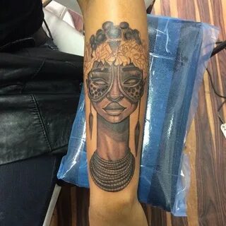New African Tattoo Sample - Tattoobite.com