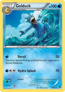 Golduck BREAKpoint Pokemon Card Pikawiz