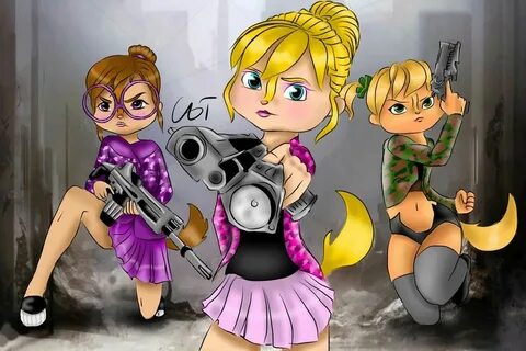 Chipettes Army by ChipmunksArtTeam.deviantart.com on @Devian