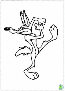 Wile e Coyote Coloring page Cartoon character tattoos, Disne