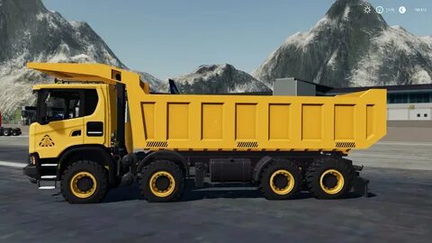 FS19 Scania XT 8x8 Mining Truck v1.0.0.0 - Farming Simulator