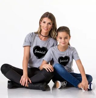 Feminist Shirt Mother Daughter Outfits Mother Daughter Etsy