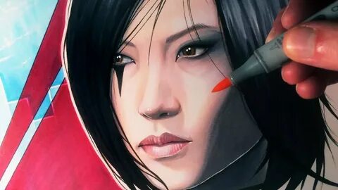 Let's Draw Faith Connors from Mirror's Edge - FAN ART FRIDAY